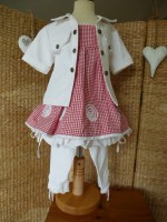 TUNIQUE VICHY ROUGE